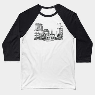 Fayetteville - North Carolina Baseball T-Shirt